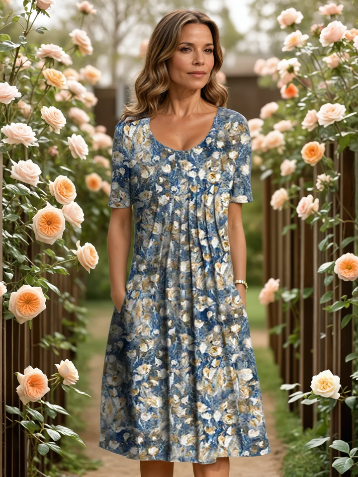 Harper | Robe élégante au fini flatteur au ventre