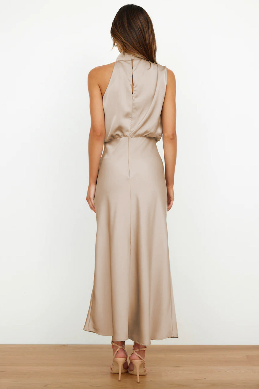 Robe Quentin Drapée Sahara