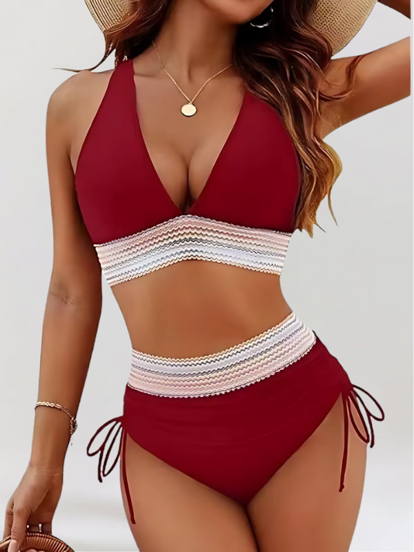 Lidia Ensemble de bikini taille haute