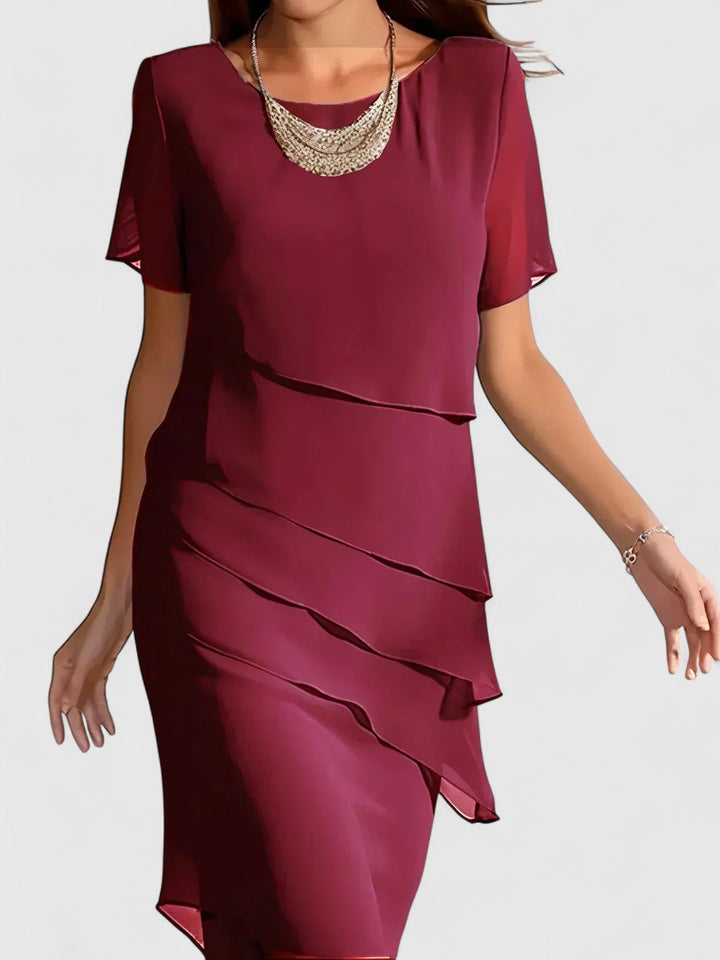 Kiera | Robe midi élégante