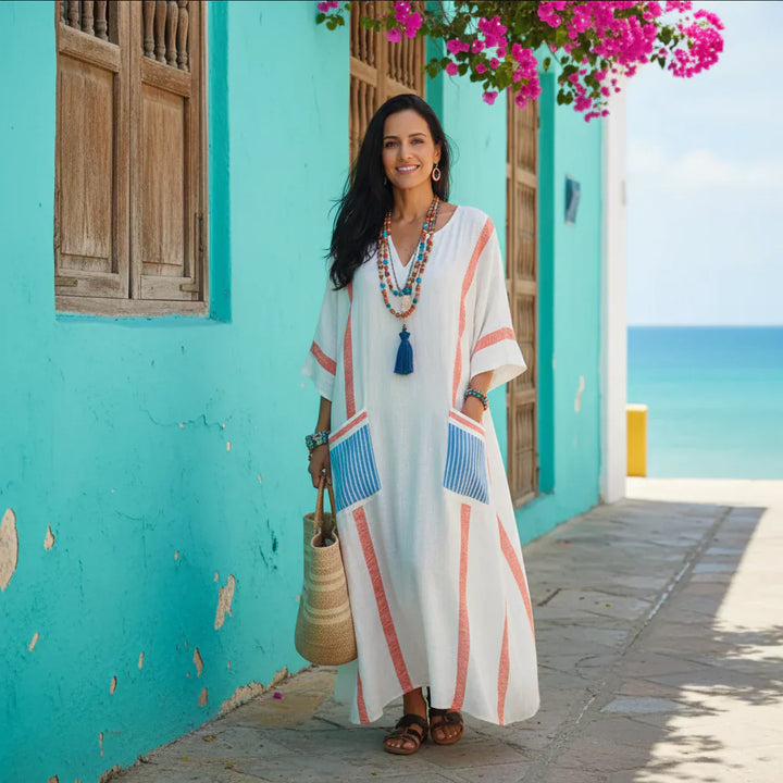 Ellen - Robe de Plage Élégante