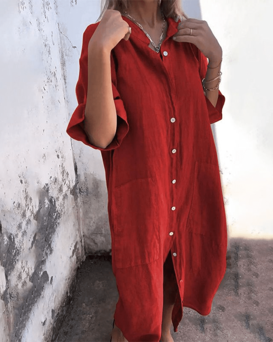 Anna | Robe chemise légère