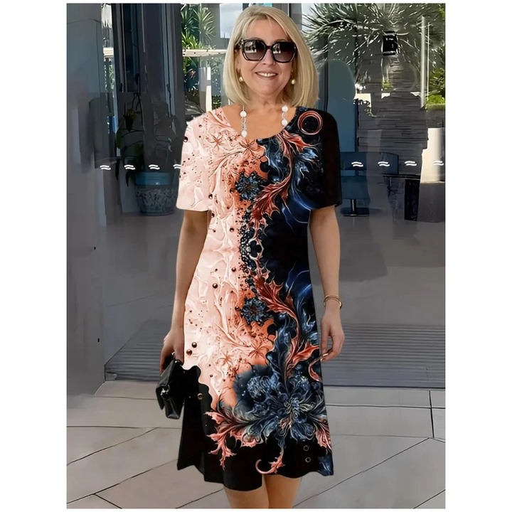 Viviana - Robe Détendue Imprimée