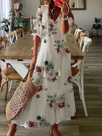 Luna | Robe bohème à coupe flatteuse